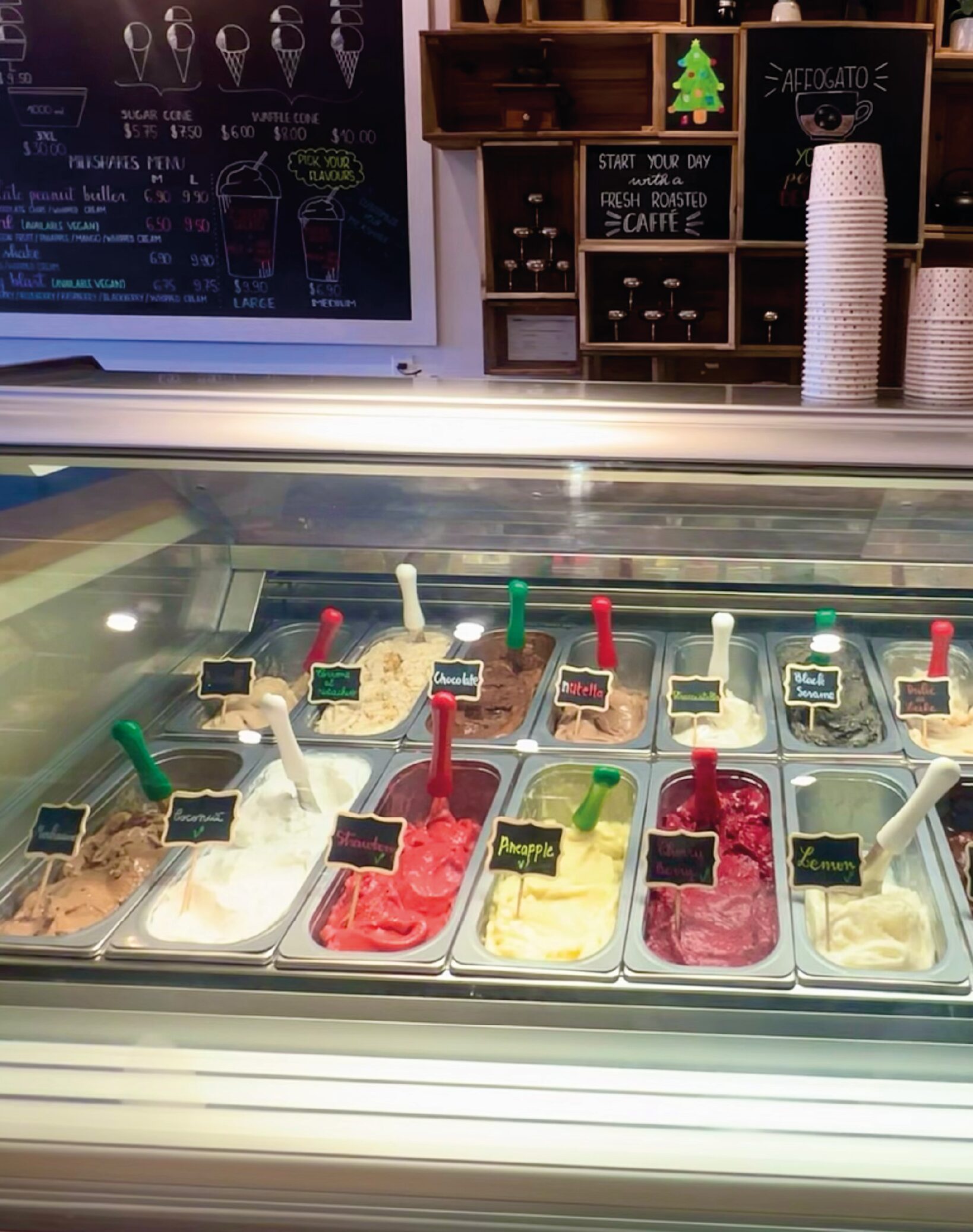 Best gelato ice cream shop Gelateocafe Toronto Danforth